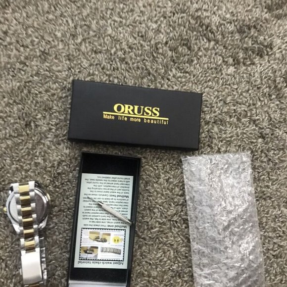 Oruss 1853 blue dial watch, new in box, never worn - Picture 4 of 4